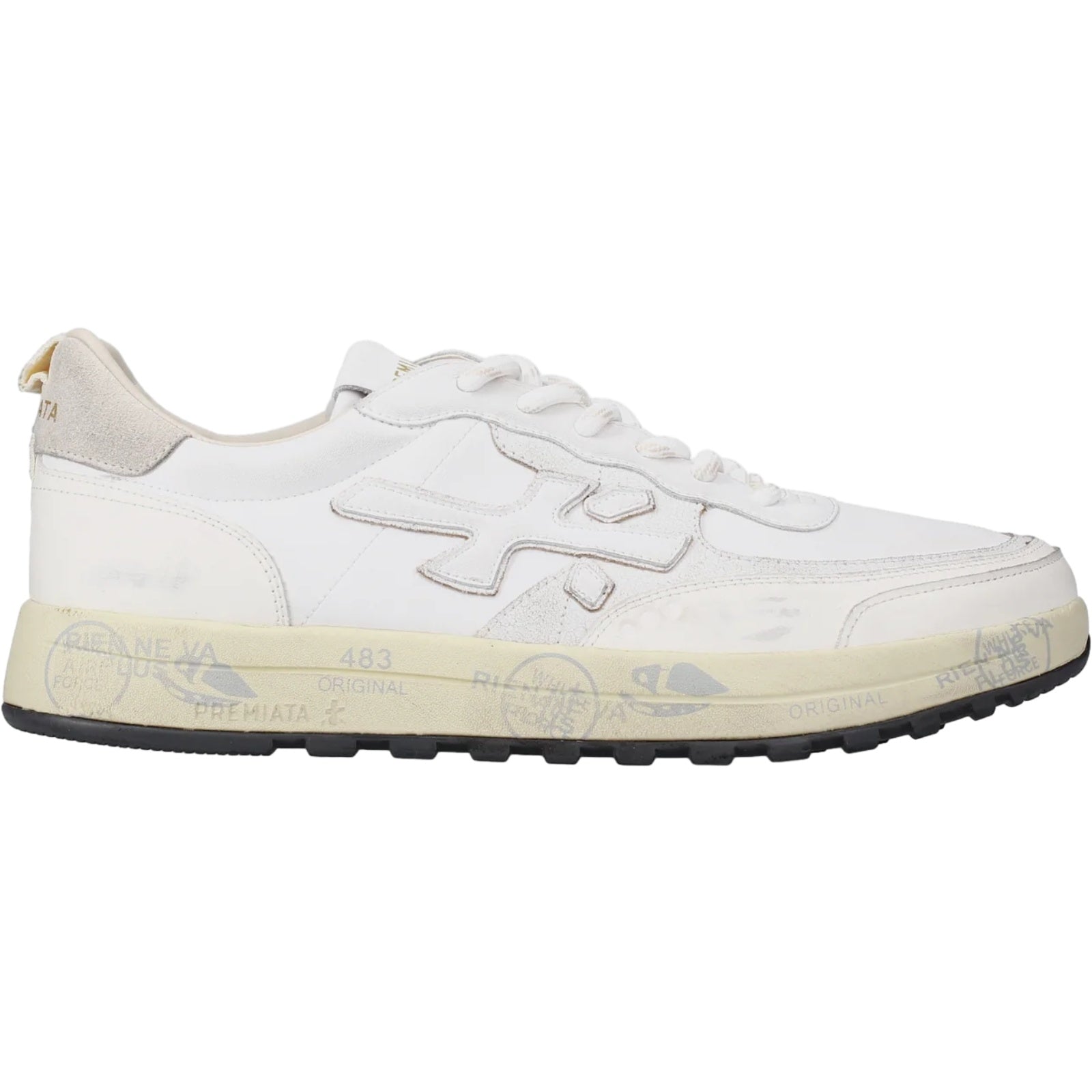 Premiata Men's Sneaker - Nous - White