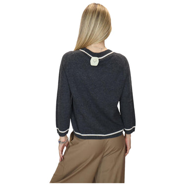 Maglie Donna Emme - Emmegrege 2625366241 - Grigio Scuro Melange
