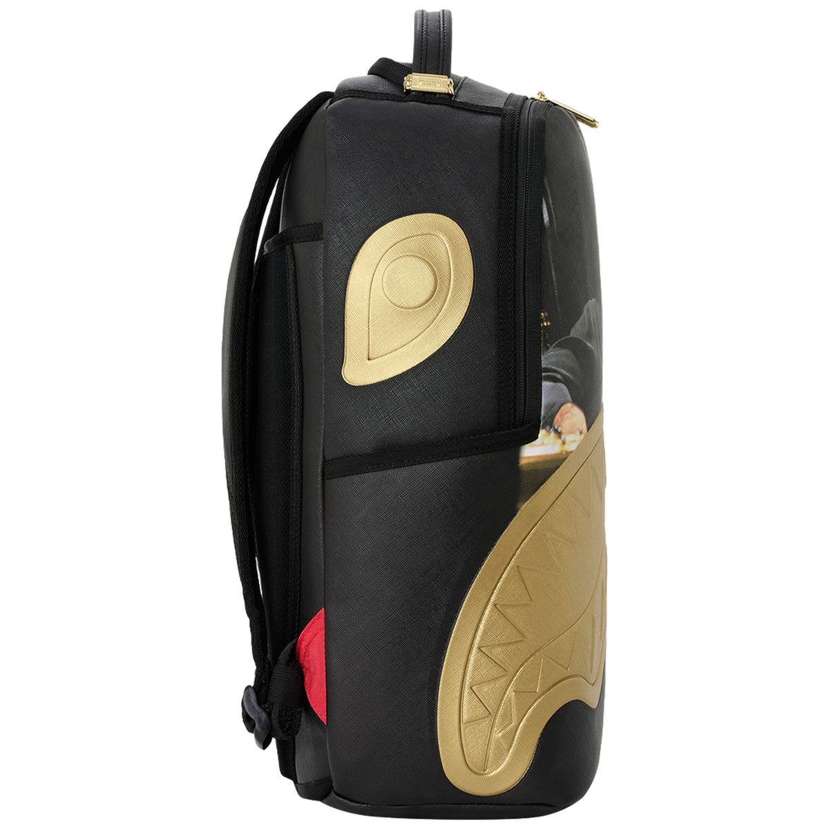Zaini Casual Unisex Sprayground - Scarface Gold Embossed Backpack - Oro