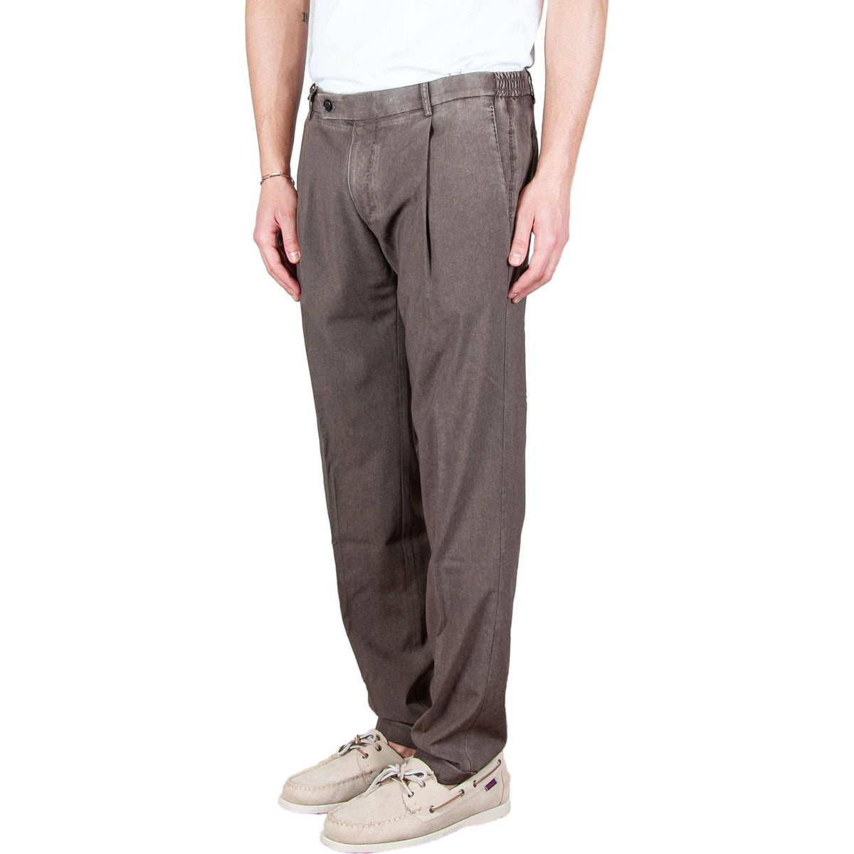 Pantaloni Uomo Berwich - Pantalone xretrolong-GD - Grigio