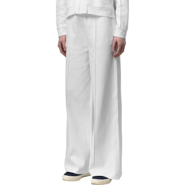Pantaloni Donna K-Way - Loyre Interlock - Bianco-Gianni Foti
