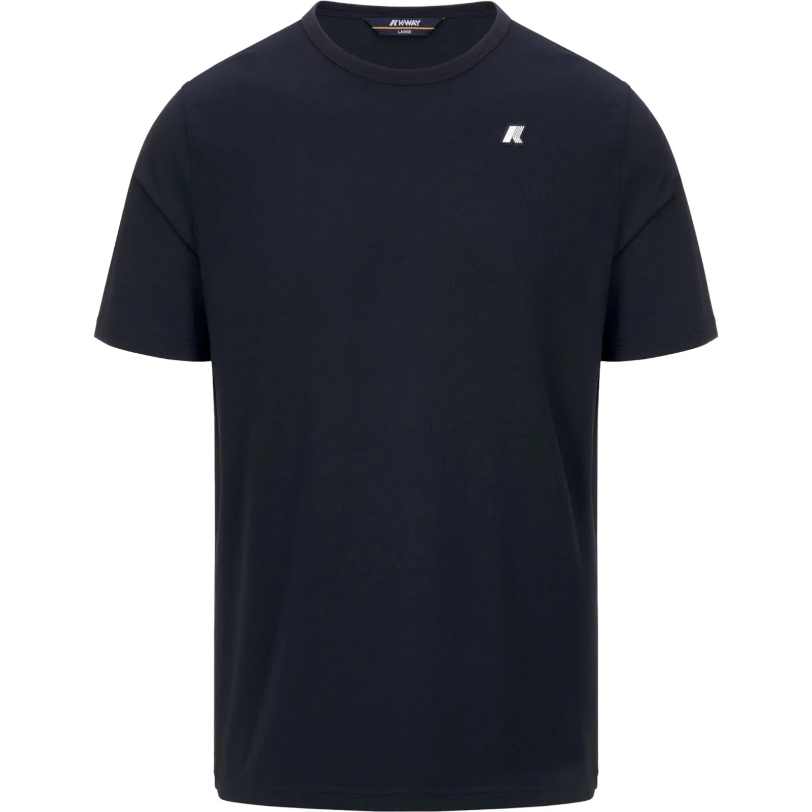 T-shirt Uomo K-Way - Adame Light Stretch Jersey - Blu