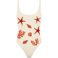 Costumi interi Donna Mc2 Saint Barth - Basic Tank One Piece - Panna