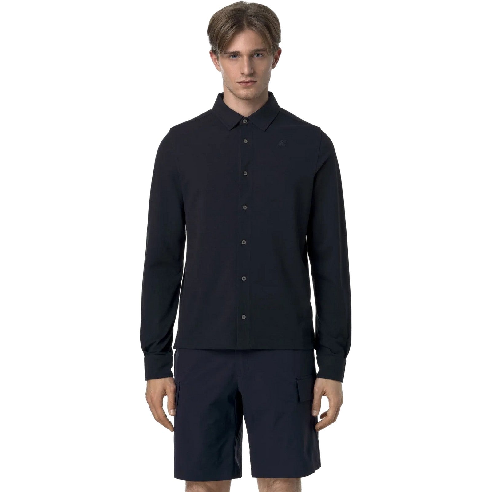 Polo Uomo K-Way - Timothee Pique - Blu