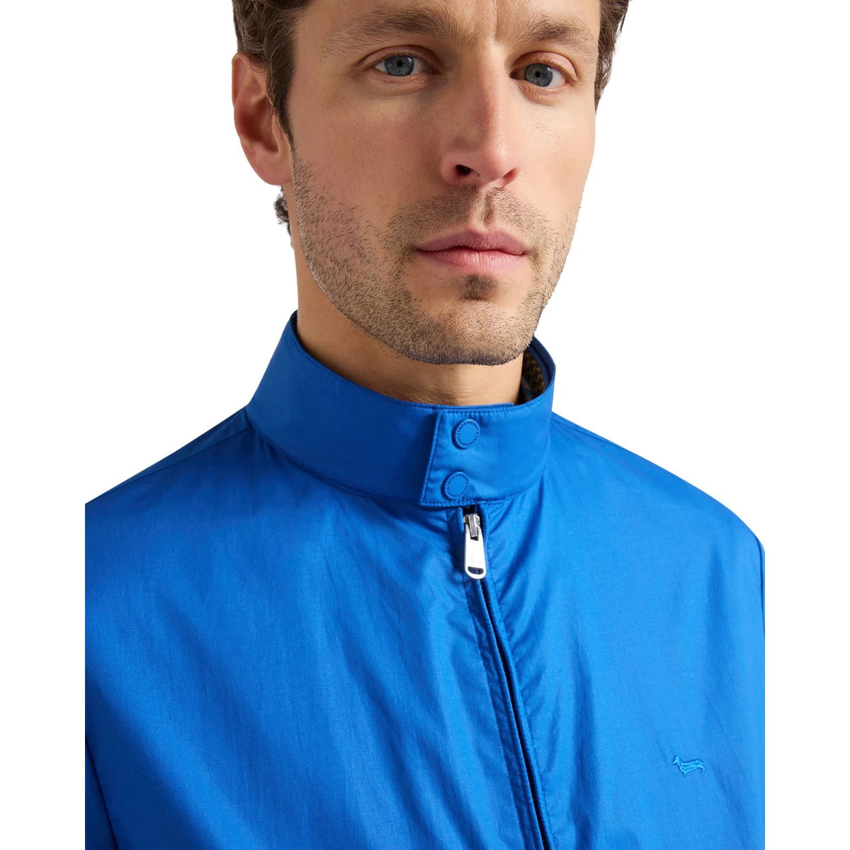 Giubbini Uomo Harmont & Blaine - Giubbino in paper touch - Blu elettrico