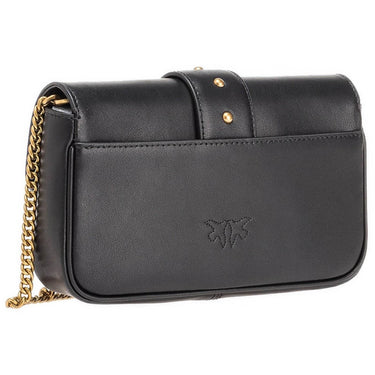 Borse a spalla Donna Pinko - Love One Pocket C Vitello Seta - Nero di Pinko su Gianni Foti