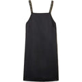 Vestiti da sera e cerimonia Donna Twinset - Abito Dritto C/Spallini E Ricamo Scollo - Nero