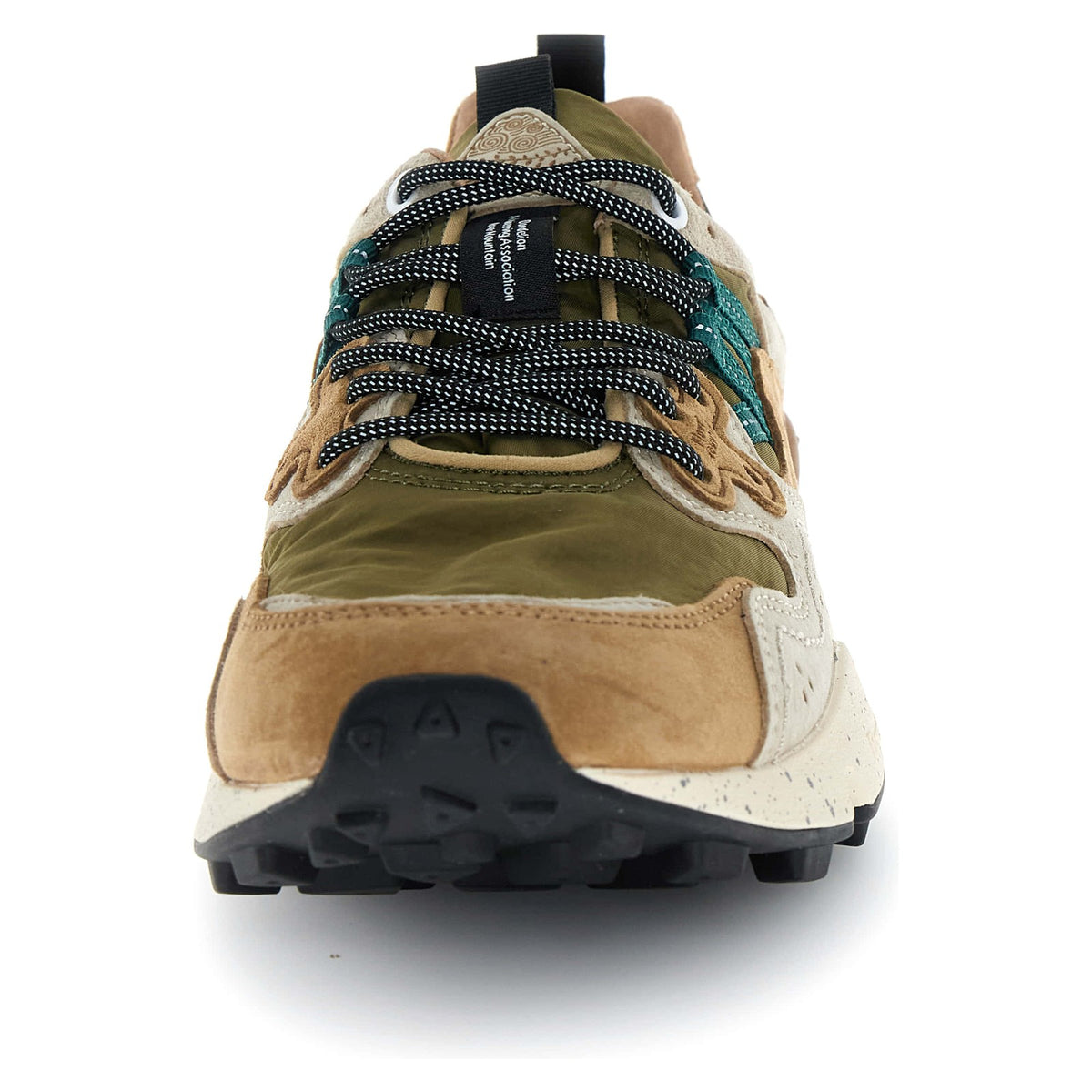 Sneaker Uomo Flower Mountain - Yamano 3 Man Suede/Nylon Cream-Brown-Taupe - Beige