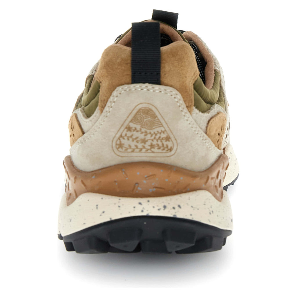 Sneaker Uomo Flower Mountain - Yamano 3 Man Suede/Nylon Cream-Brown-Taupe - Beige