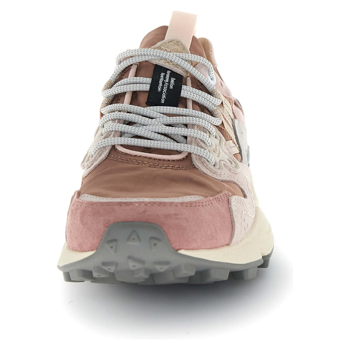 Sneaker Donna Flower Mountain - Yamano 3 Woman Suede/Nylon Rose-Light Pink-Purple - Rosa