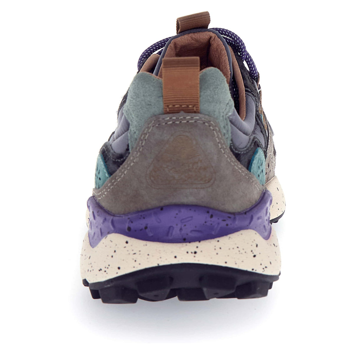 Sneaker Unisex Flower Mountain - Yamano 3 Uni Suede/Pony Hair/Nylon Dark Grey-Anthracite-Bottle - Antracite