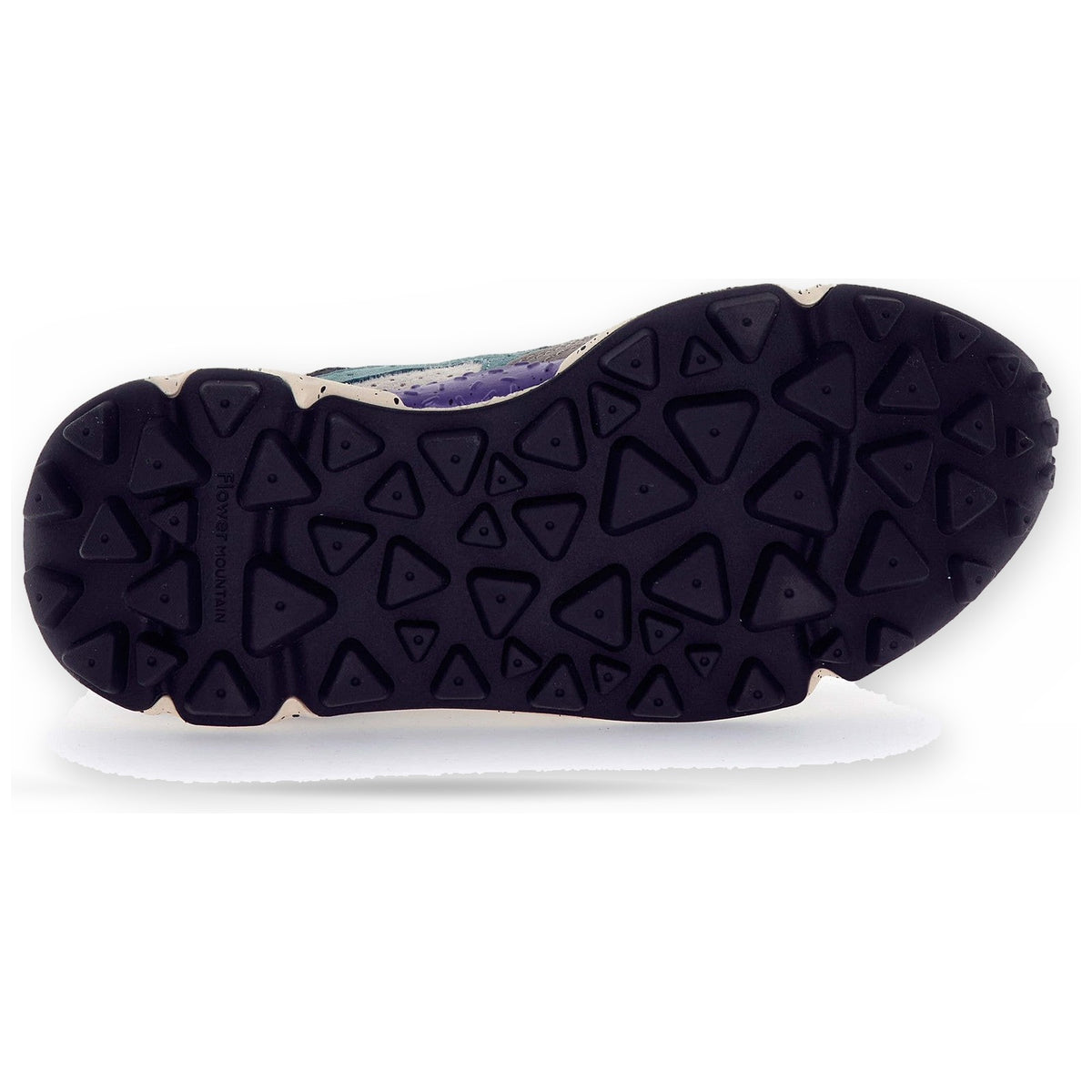 Sneaker Unisex Flower Mountain - Yamano 3 Uni Suede/Pony Hair/Nylon Dark Grey-Anthracite-Bottle - Antracite