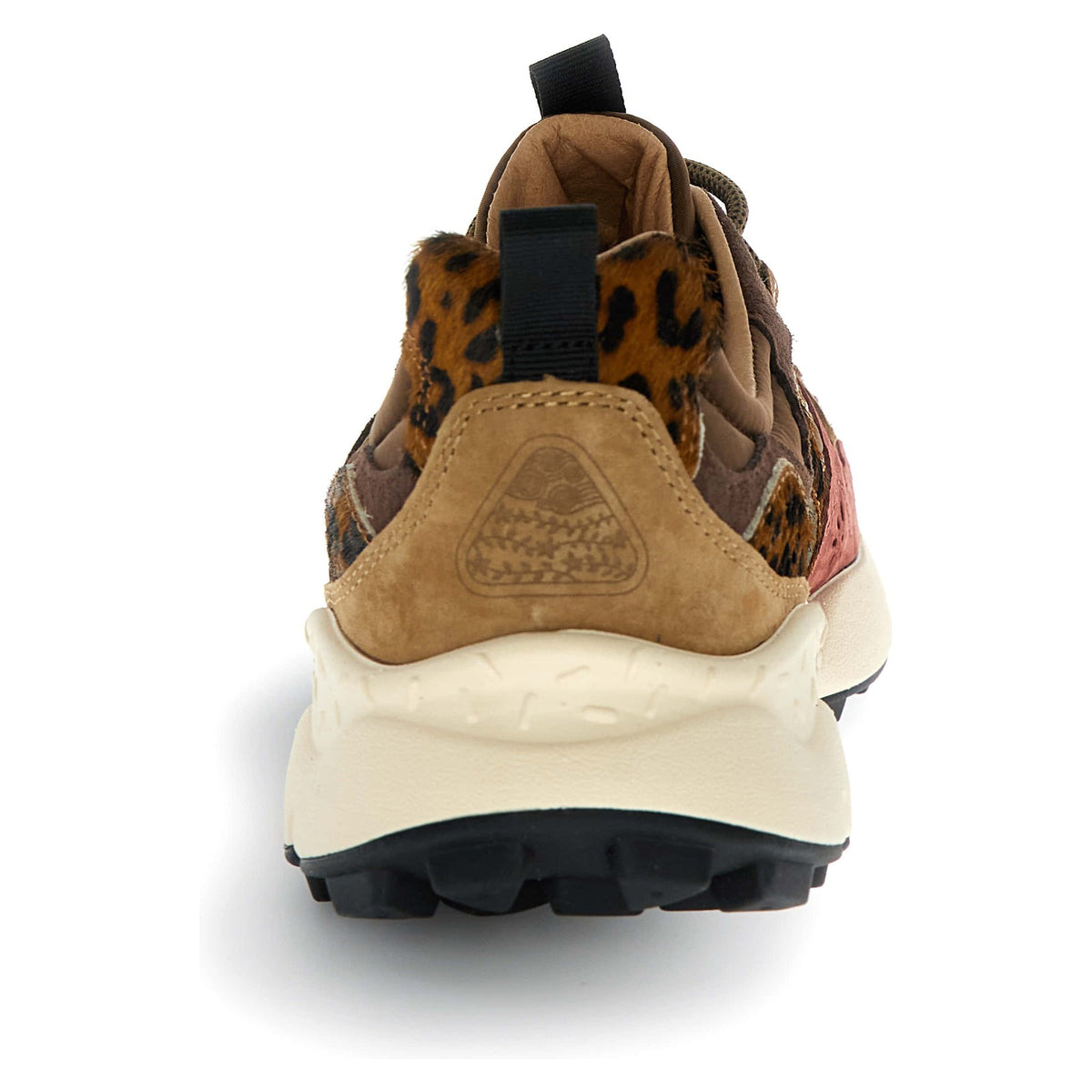 Sneaker Unisex Flower Mountain - Yamano 3 Uni Suede/Pony Hair/Nylon Brown-Bordeaux - Marrone