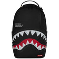 Zaini Casual Unisex Sprayground - Shark Central Black Embroidered Shark Backpack - Nero
