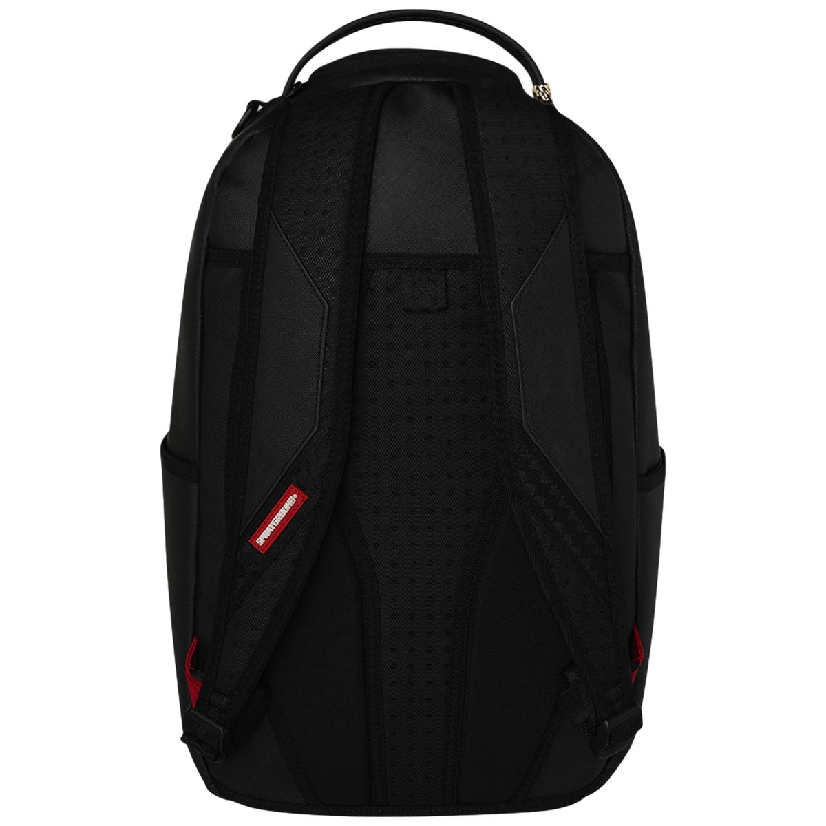 Zaini Casual Unisex Sprayground - Shark Central Black Embroidered Shark Backpack - Nero