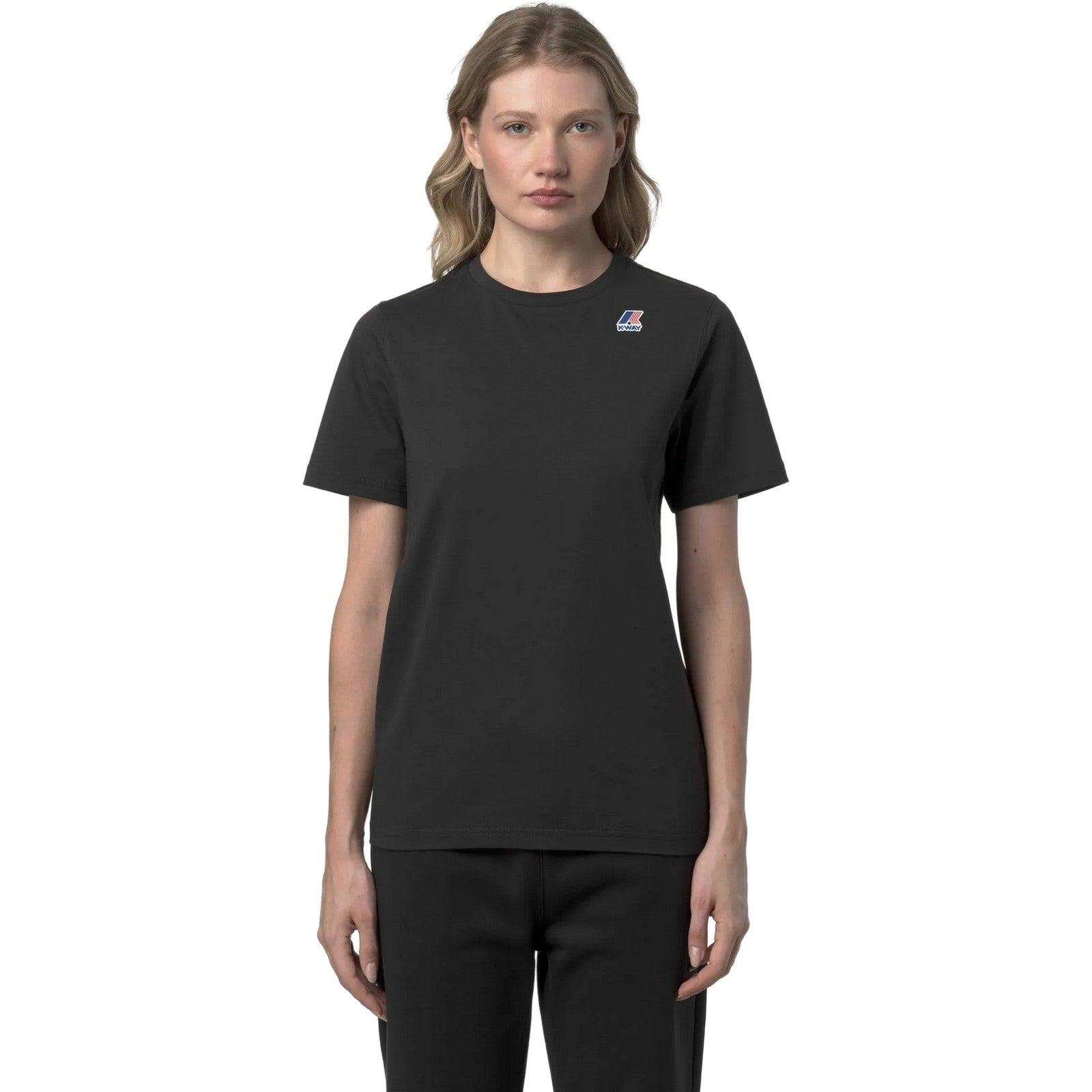 T-shirt Uomo K-Way - Leonide - Nero