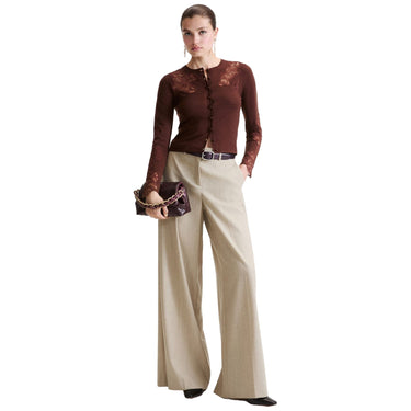 Cardigan Donna Marella - MLLCARIOCA - Marrone