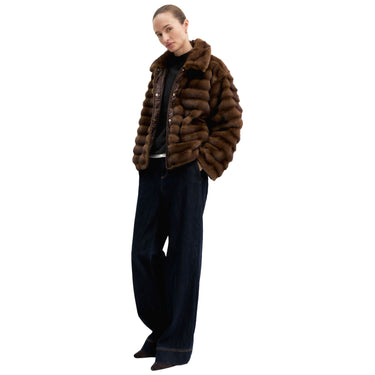 Giacconi Donna Emme - Emmagio 2625456031 - Cognac