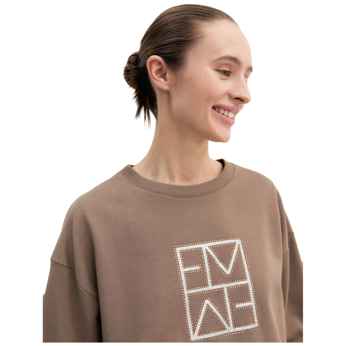 Felpe senza cappuccio Donna Emme - Emmquorum 2625926011 - Tortora