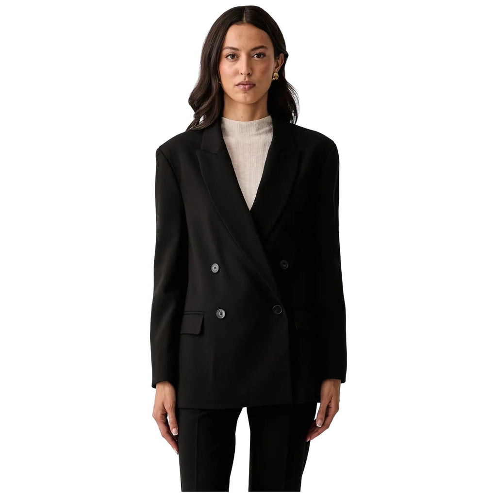 Giacche Donna Twinset - Giacca Blazer Doppiopetto - Nero