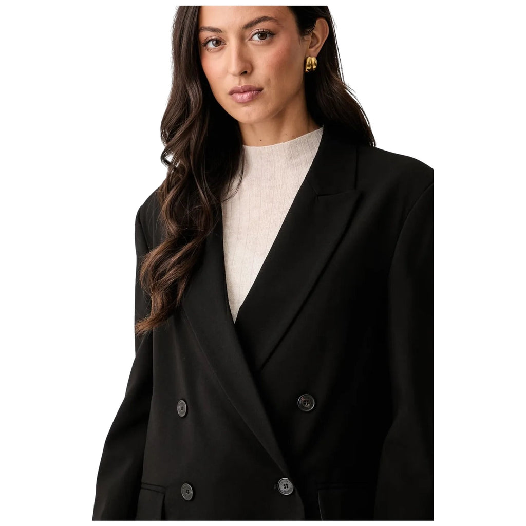 Giacche Donna Twinset - Giacca Blazer Doppiopetto - Nero