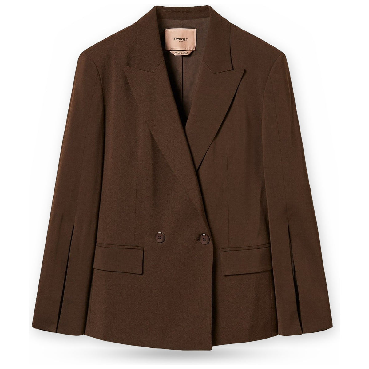 Giacche Donna Twinset - Giacca Cappa M/L - Marrone
