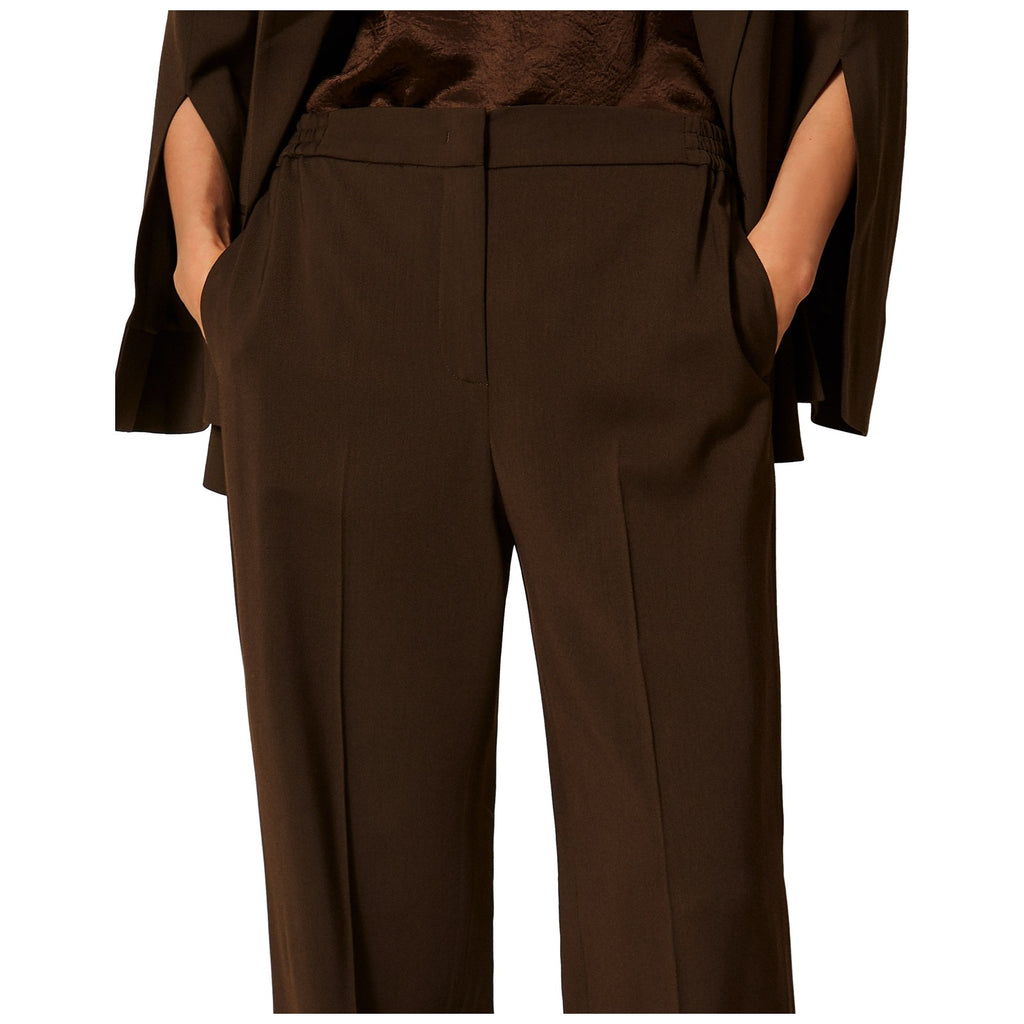 Pantaloni Donna Twinset - Pantalone C/Elastico - Marrone