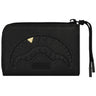 Portafogli Unisex Sprayground - Blacked Out Embossed Gold Tooth Wallet - Nero