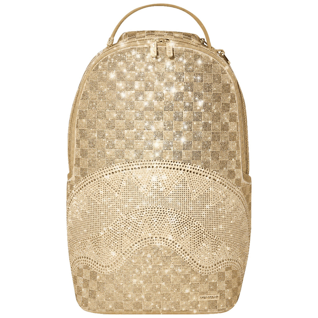 Zaini Casual Unisex Sprayground - 2 Tone Gold Trinity Backpack - Oro