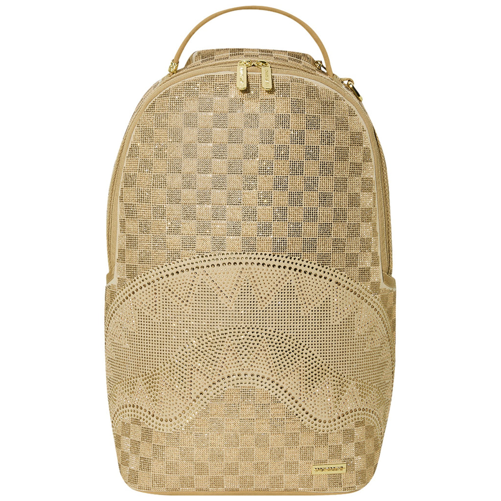 Zaini Casual Unisex Sprayground - 2 Tone Gold Trinity Backpack - Oro