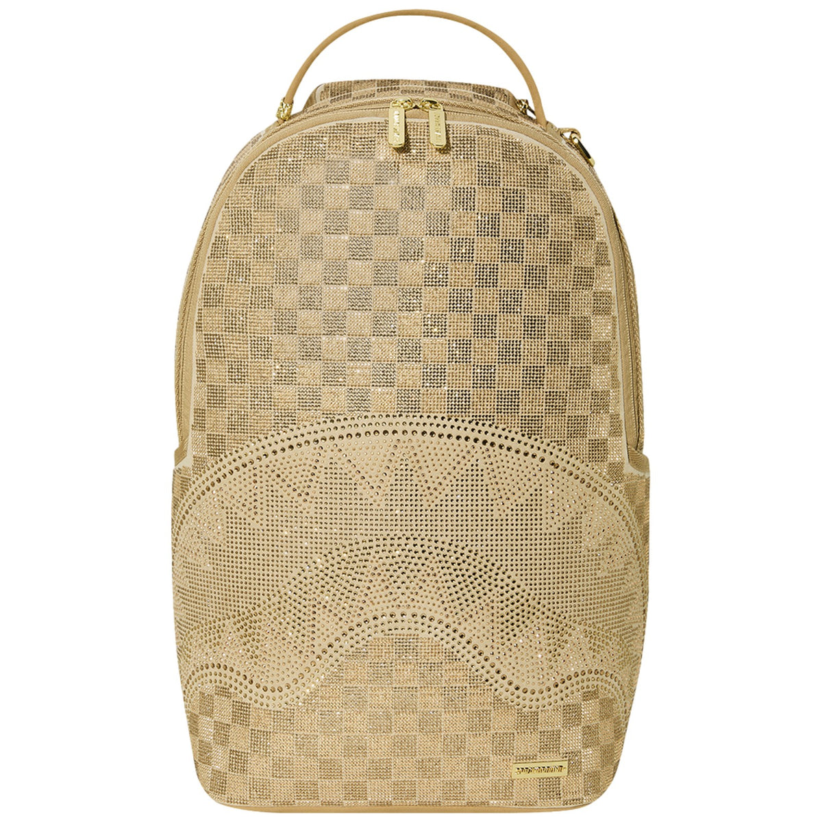 Zaini Casual Unisex Sprayground - 2 Tone Gold Trinity Backpack - Oro