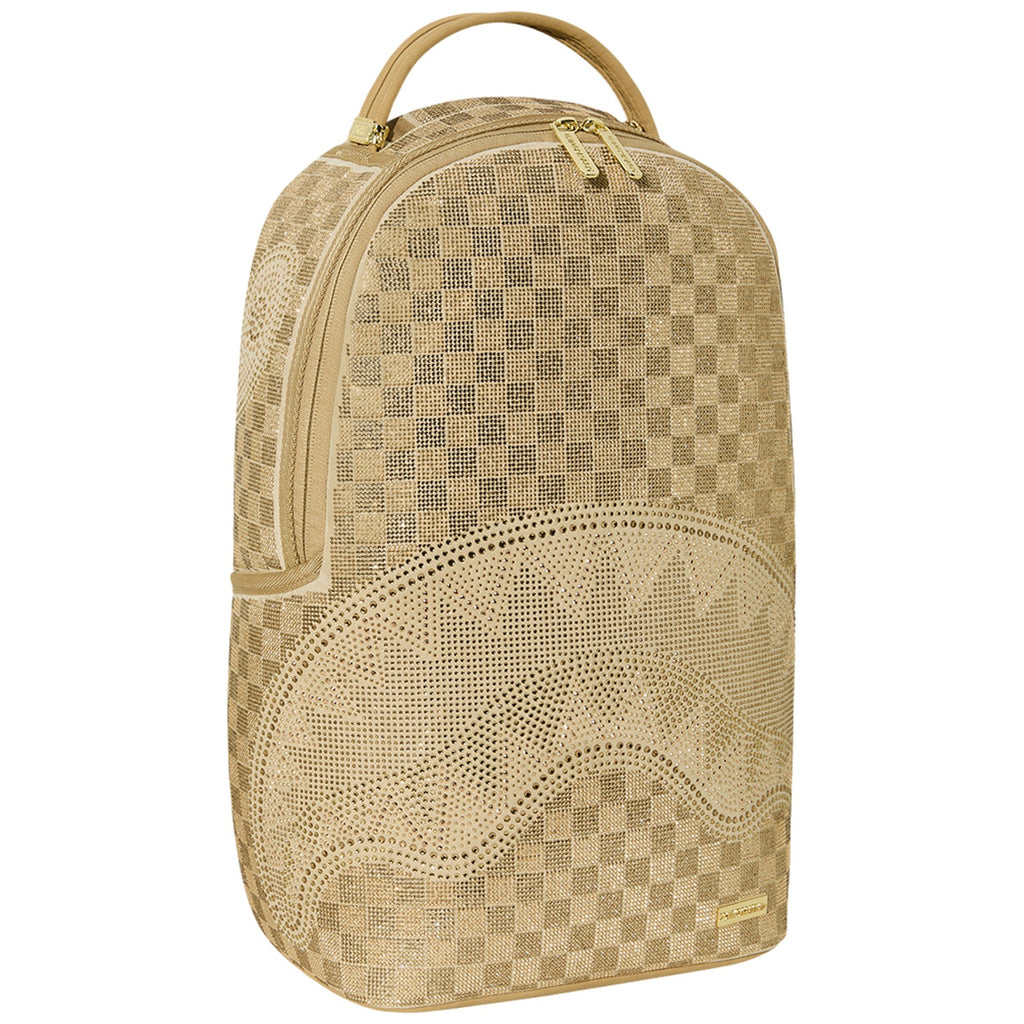 Zaini Casual Unisex Sprayground - 2 Tone Gold Trinity Backpack - Oro