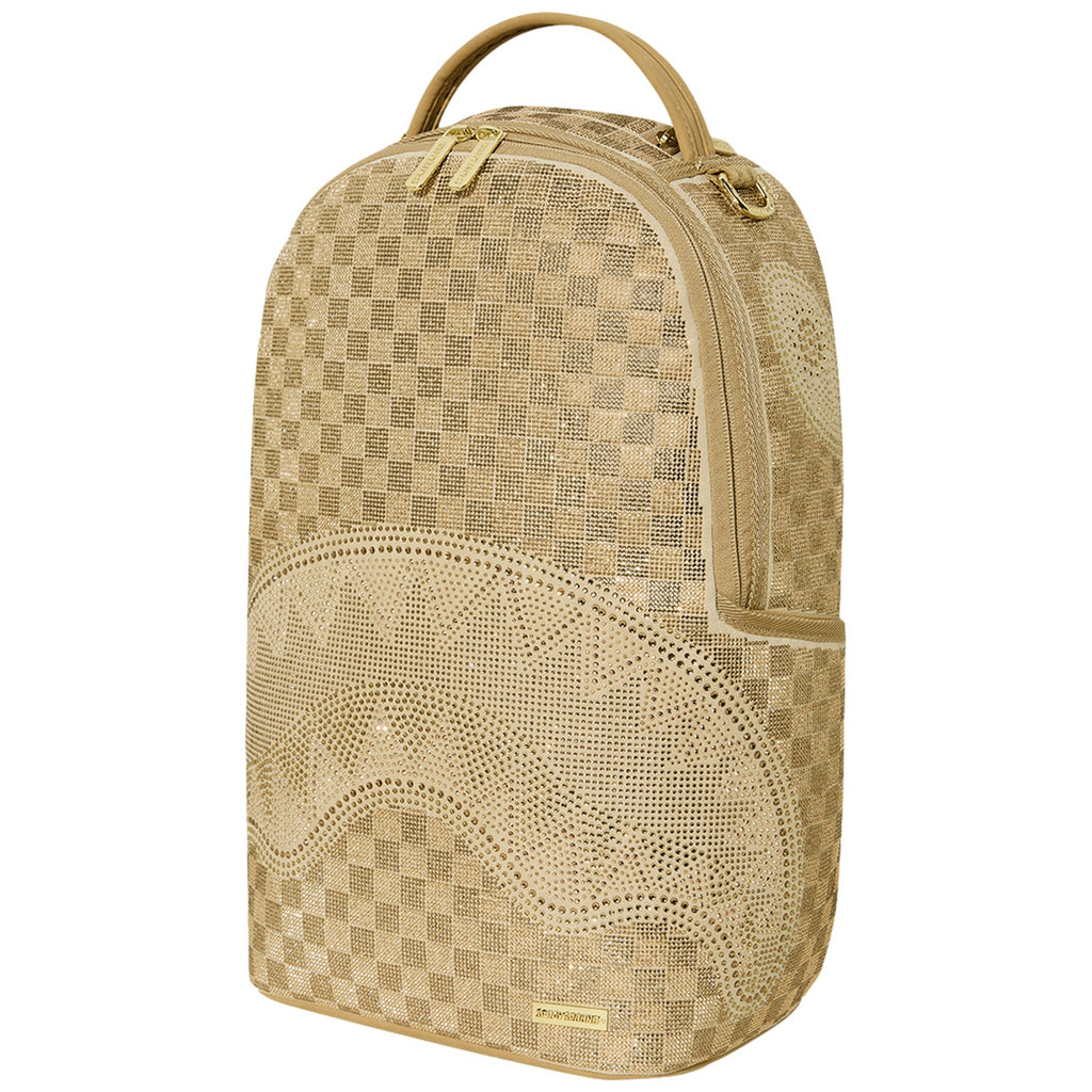Zaini Casual Unisex Sprayground - 2 Tone Gold Trinity Backpack - Oro