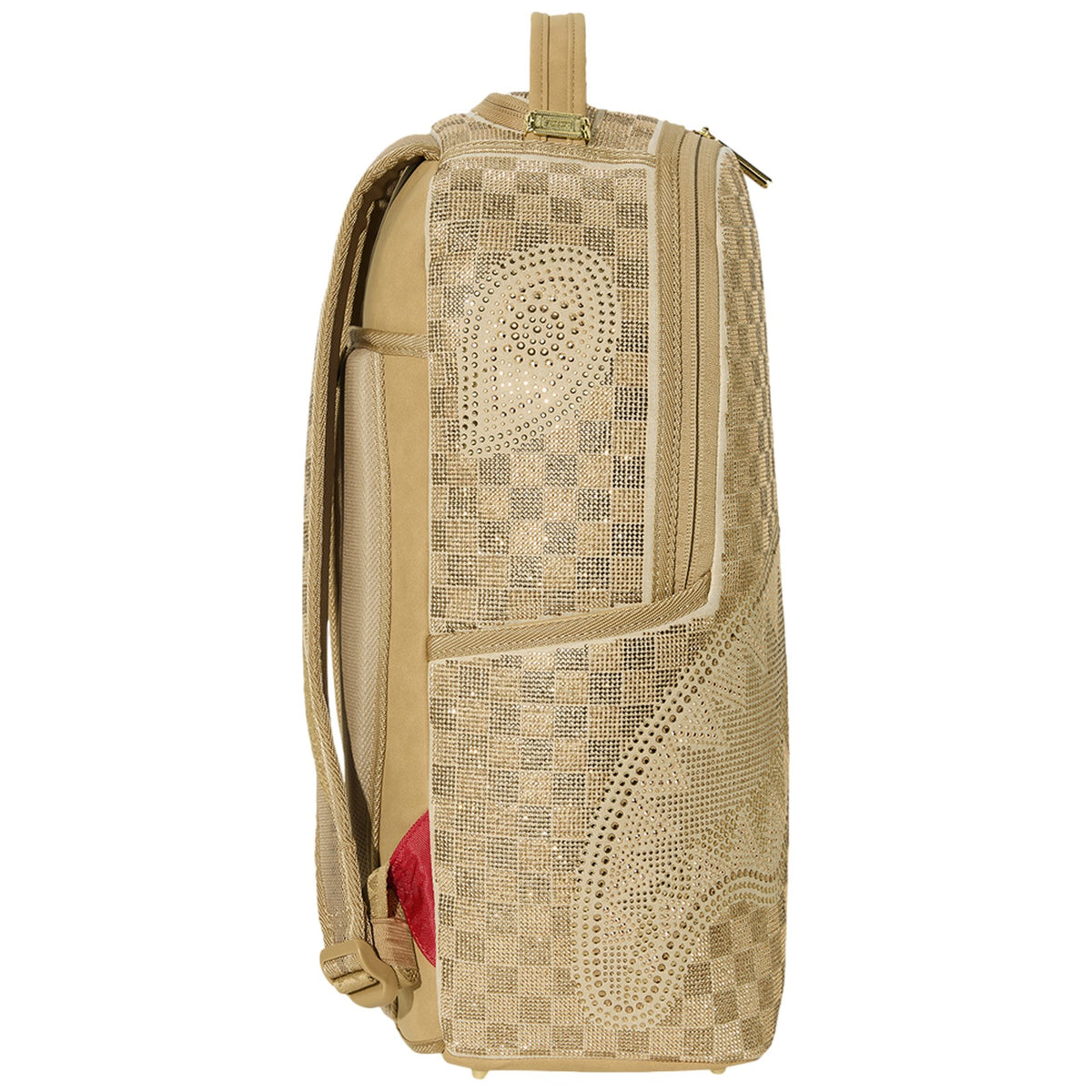 Zaini Casual Unisex Sprayground - 2 Tone Gold Trinity Backpack - Oro