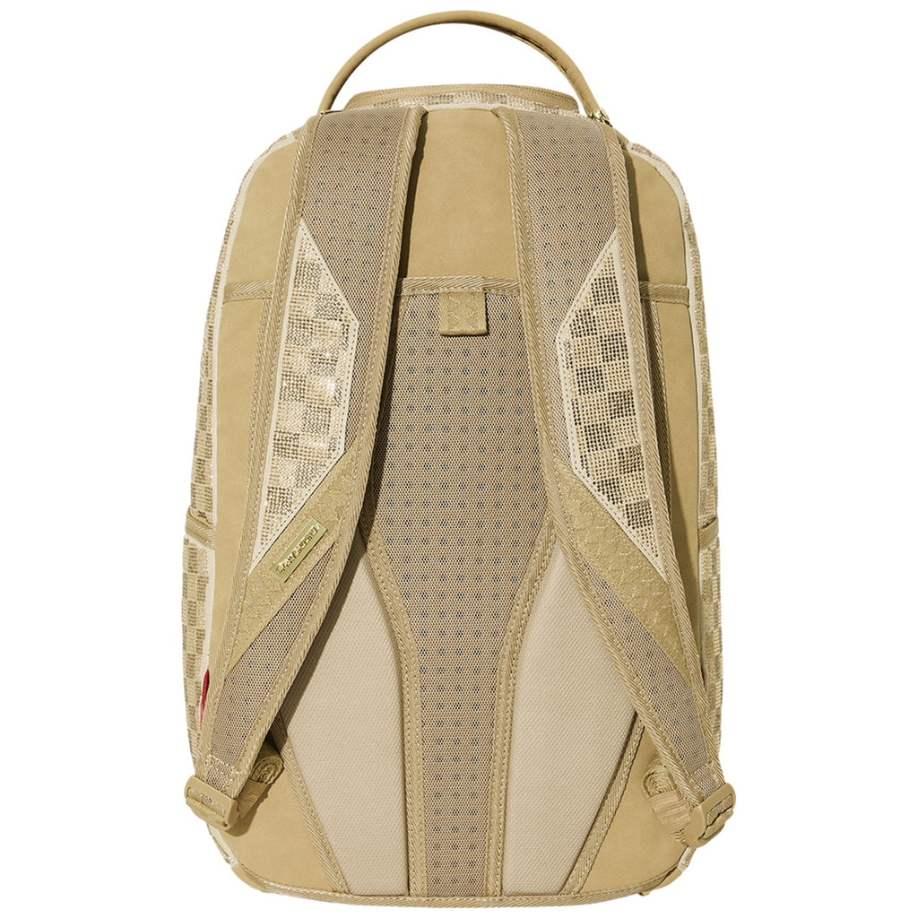Zaini Casual Unisex Sprayground - 2 Tone Gold Trinity Backpack - Oro