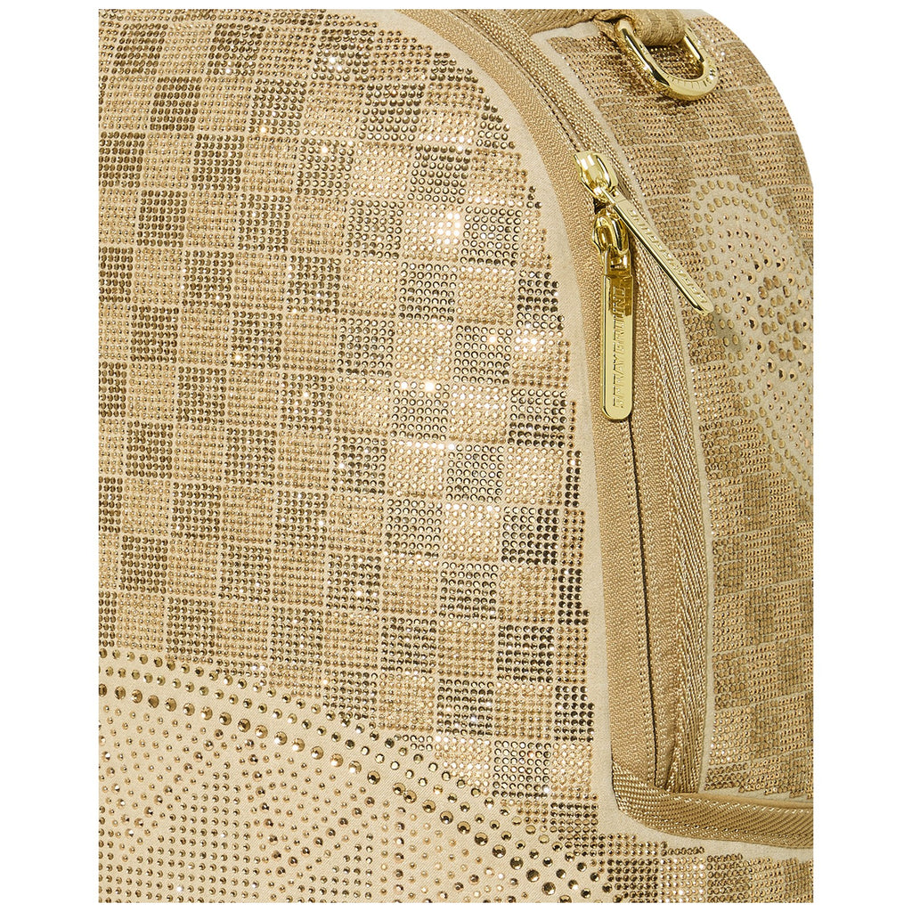 Zaini Casual Unisex Sprayground - 2 Tone Gold Trinity Backpack - Oro
