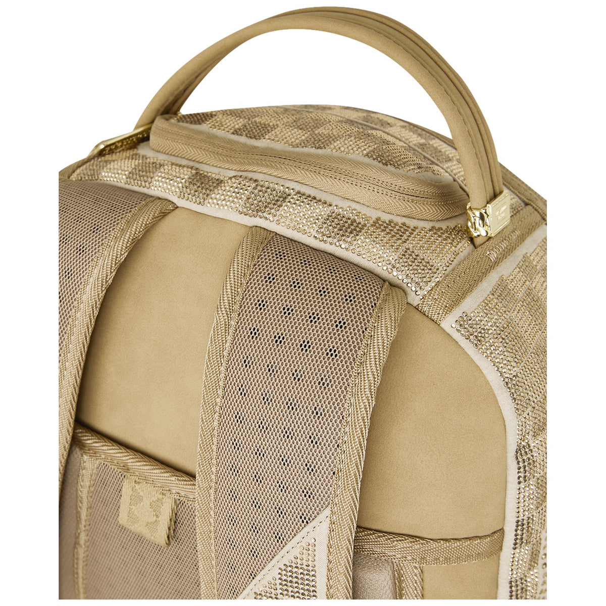 Zaini Casual Unisex Sprayground - 2 Tone Gold Trinity Backpack - Oro