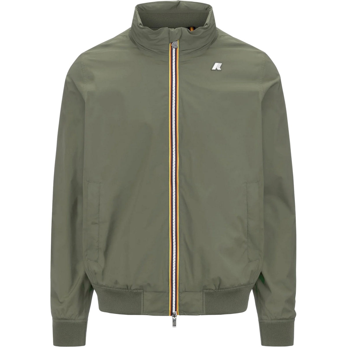 Giubbotti Uomo K-Way - Amaury Stretch Nylon Jersey - Verde