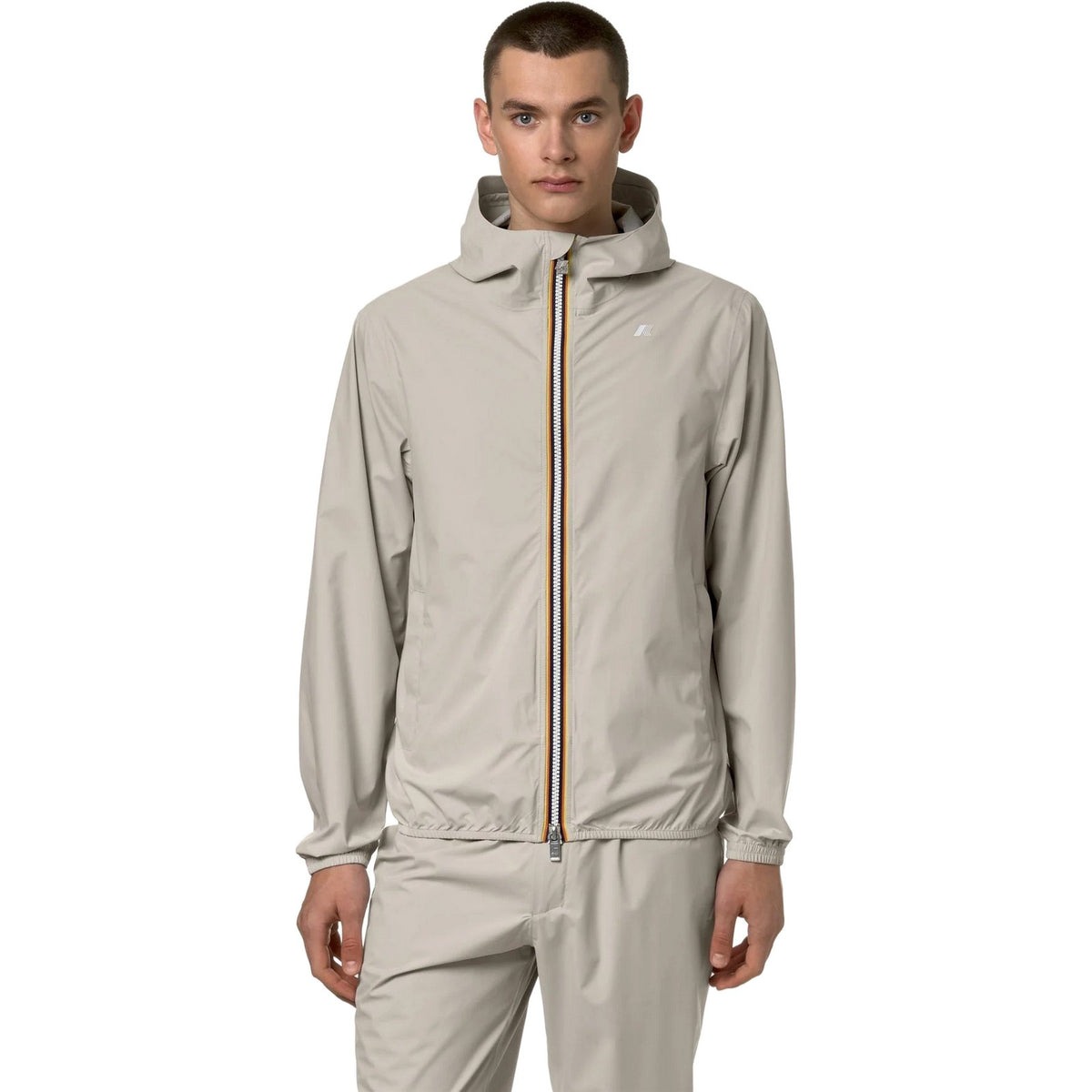 Giubbotti Uomo K-Way - Jack Eco Stretch Dot - Beige-Gianni Foti