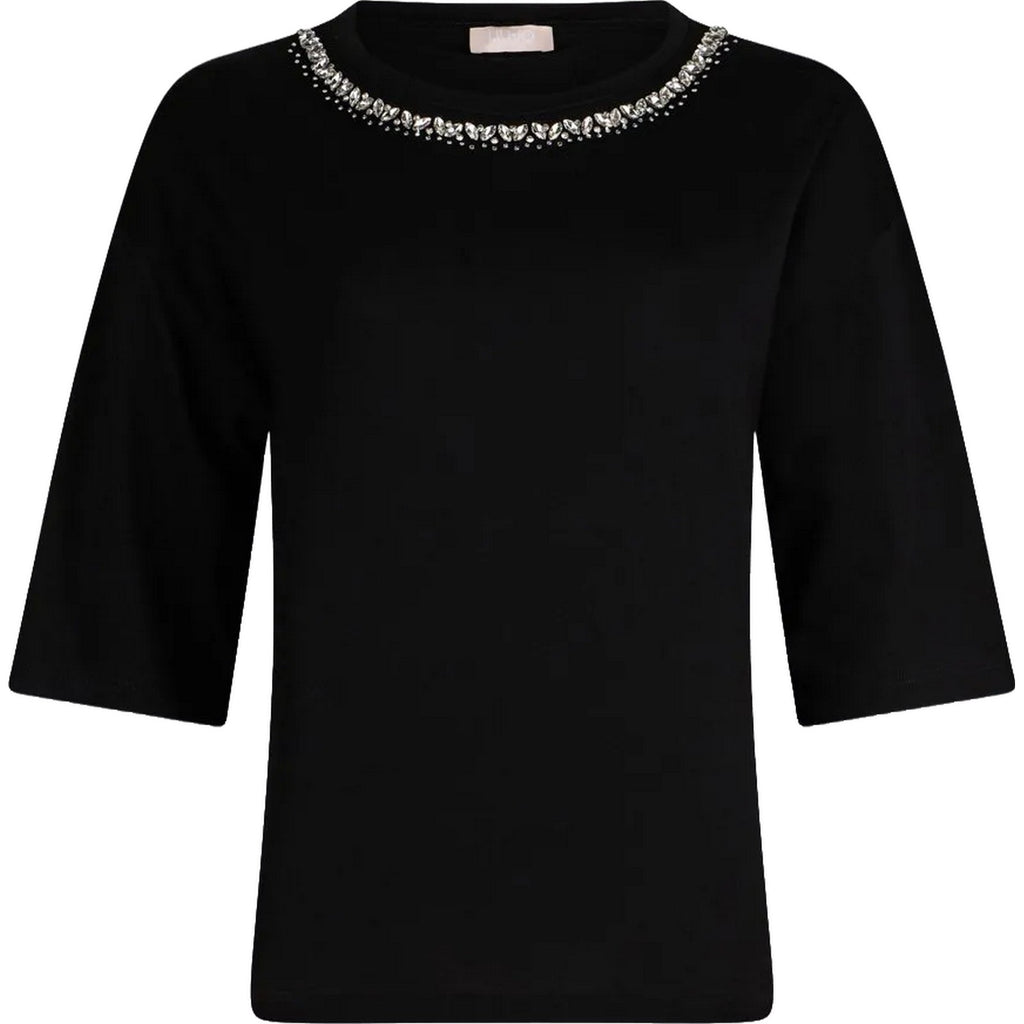 T-shirt Donna Liu Jo - T-shirt - Nero-Gianni Foti