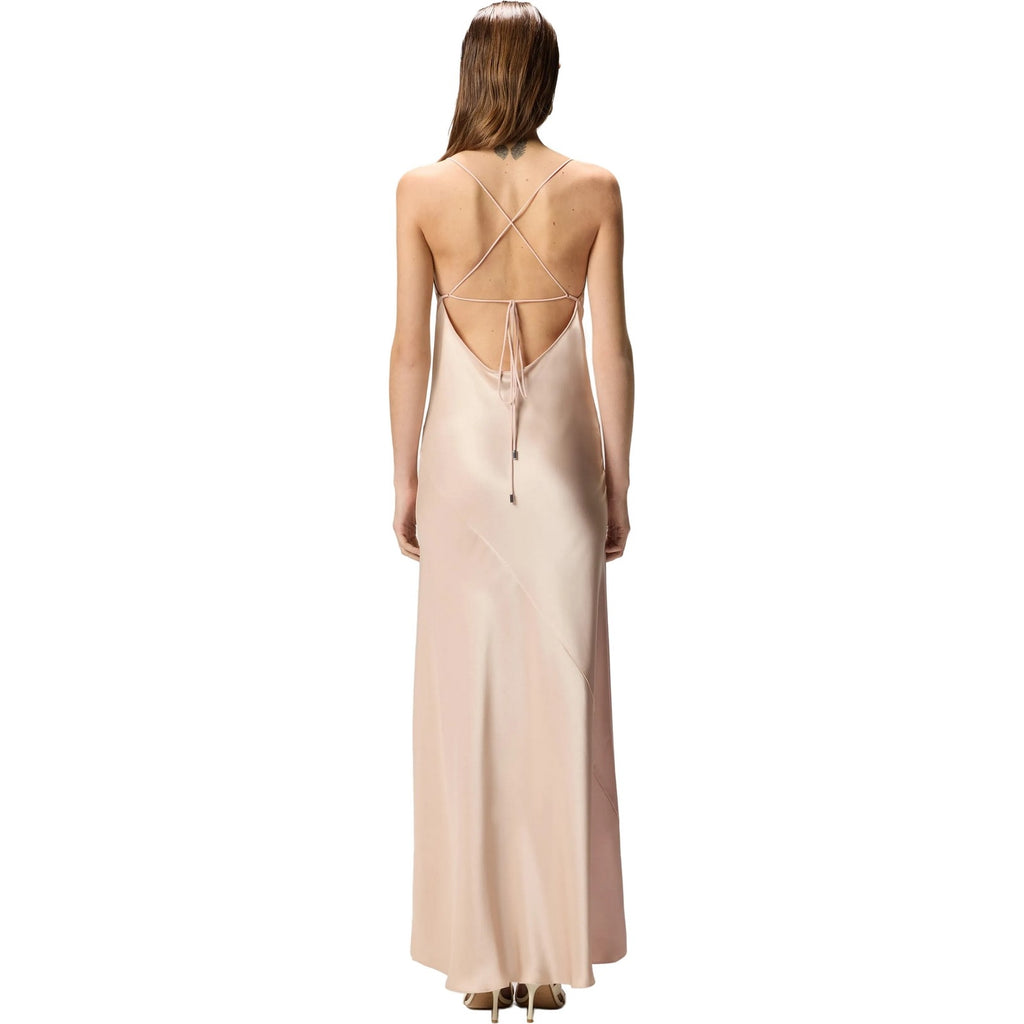 Vestiti da sera e cerimonia Donna Pinko - Farro Abito Satin - Rosa