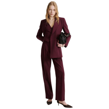 Pantaloni Donna Marella - MLLODINO - Bordeaux