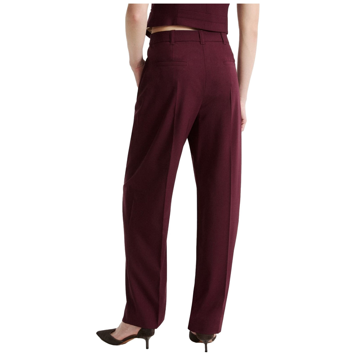 Pantaloni Donna Marella - MLLODINO - Bordeaux