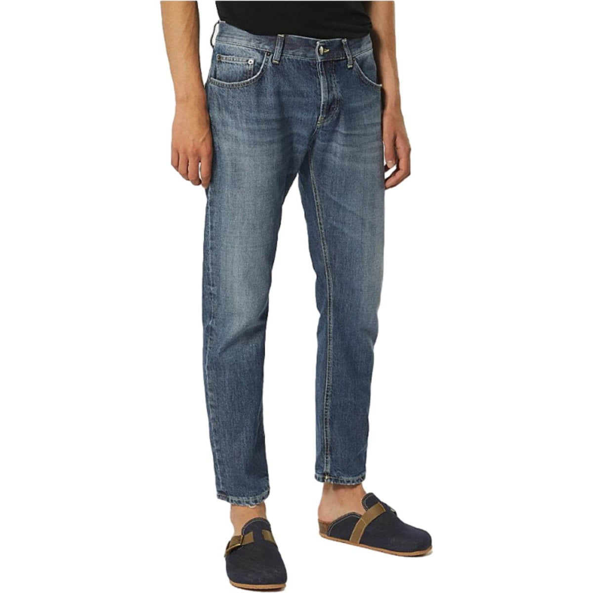 Jeans Uomo Dondup - Pantalone Mius - Blu-Gianni Foti