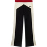 Pantaloni Uomo Gcds - Color Block Straight Track Pant - Nero