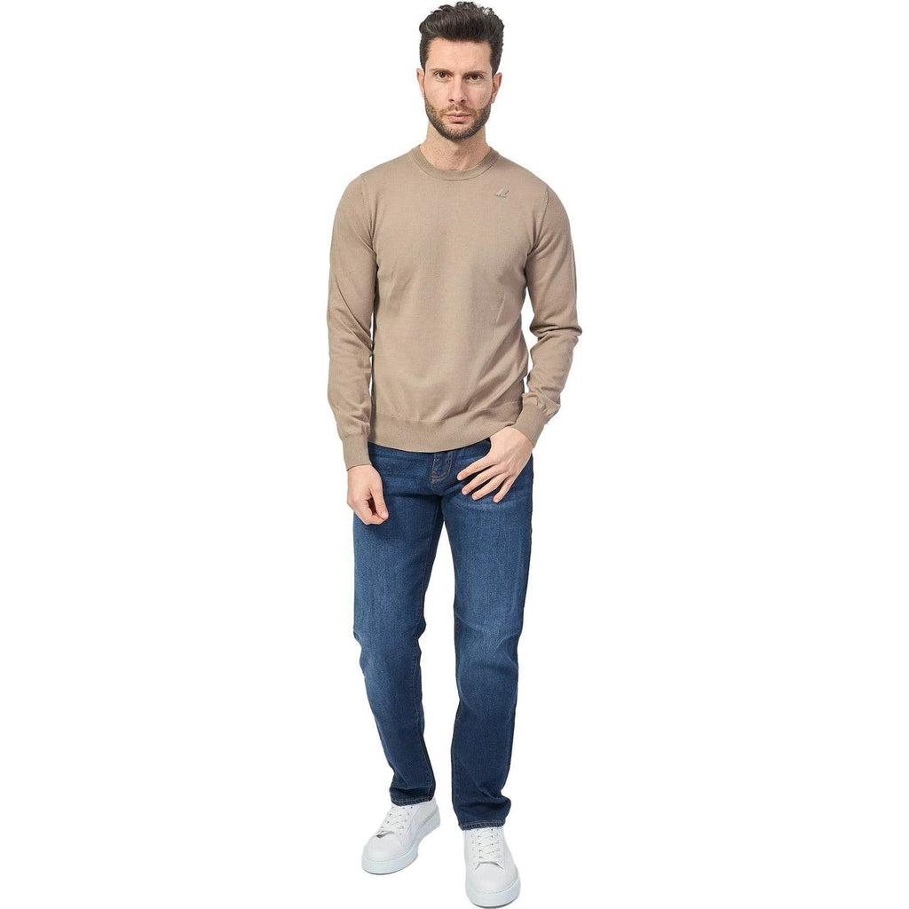 Maglioni Uomo K-Way - Sebastien Cotton Ps - Beige-Gianni Foti
