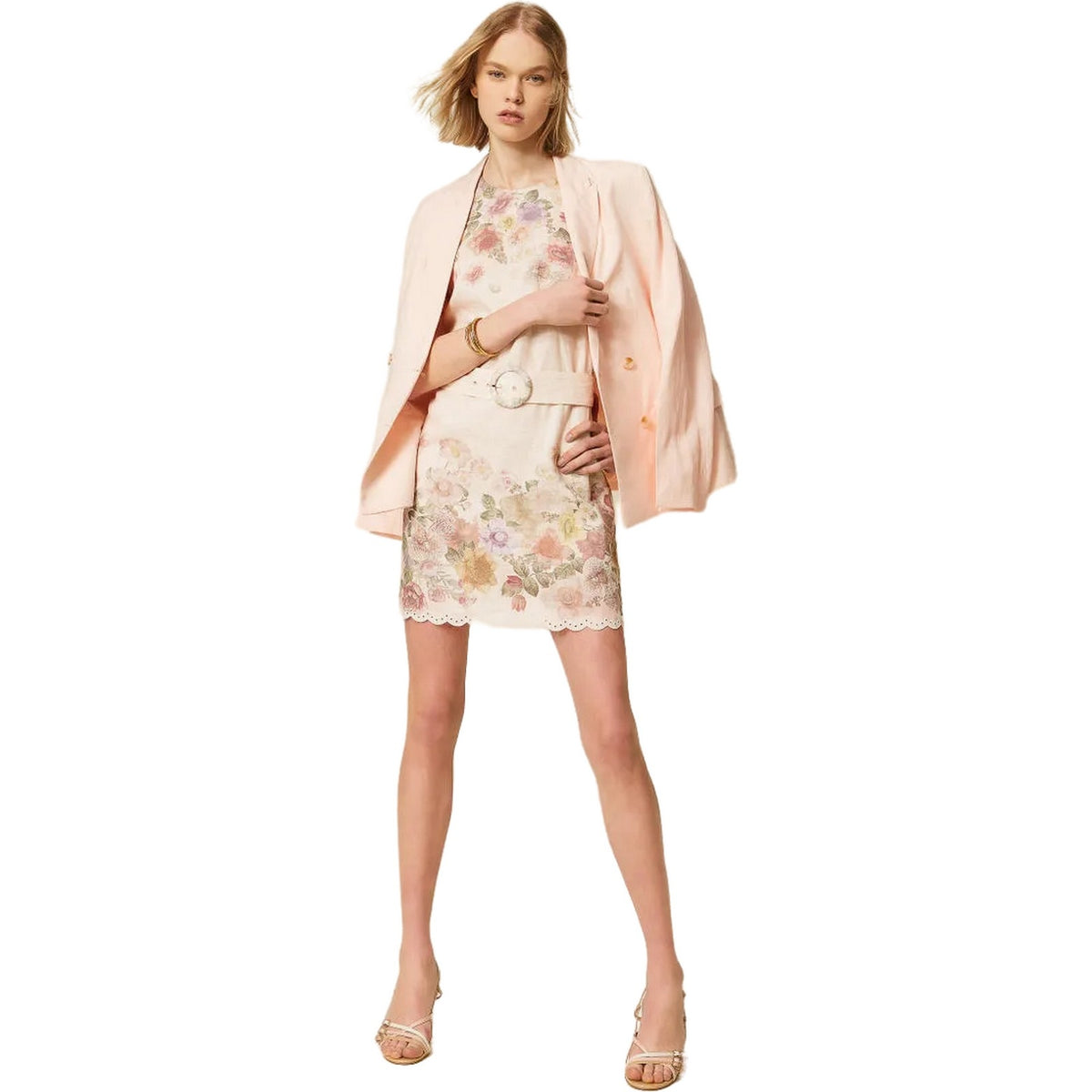 Vestiti da sera e cerimonia Donna Twinset - Abito Corto Dritto - Multicolore