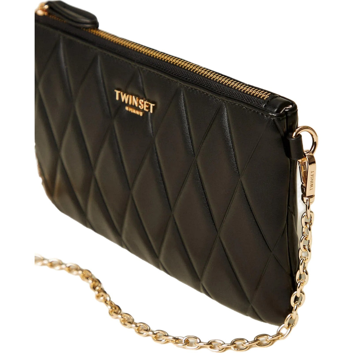 Pochette e Clutch Donna Twinset - Portatutto Trapuntato - Nero
