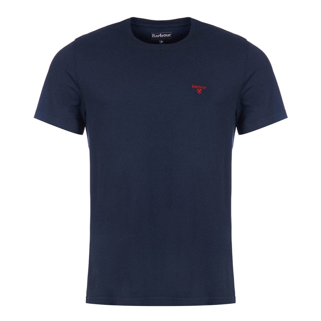 T-shirt Uomo Barbour - Essential Sports Tee - Blu-Gianni Foti