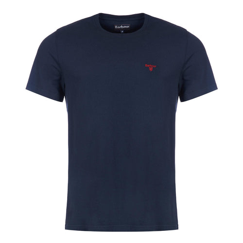 Barbour Men's T-shirt - Essential Sports Tee - Blue